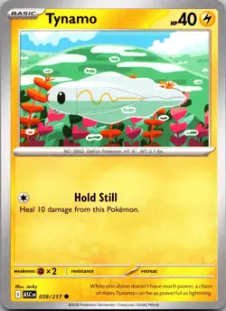 Tynamo 059/217 Common Ascended Heroes Pokemon Near Mint - Image 1