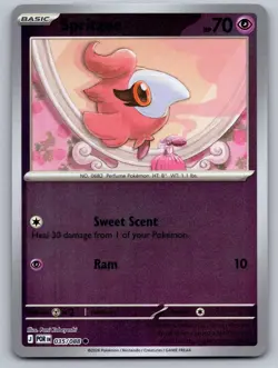Spritzee 035/088 Common Perfect Order Pokemon Lightly Played - Image 1