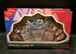 Lot of 2 - Pokemon Lugia ex & Latias ex Premium Collection - Image 1