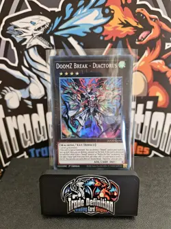 Yu Gi Oh - DOOD-EN046 DoomZ Break - Diactorus - Super Rare - Image 1