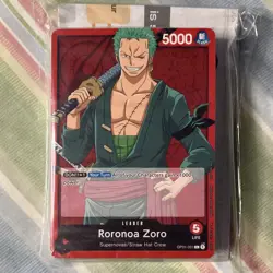 Bandai One Piece TCG Roronoa Zoro Demo Deck Sealed (New) - Image 2