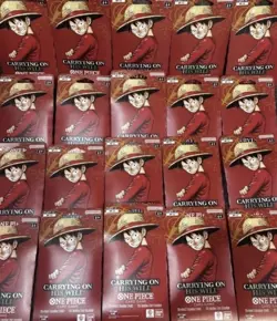 One Piece OP-13 Carrying on His Will Sleeved Blister Packs - Lot of 20 - Image 1