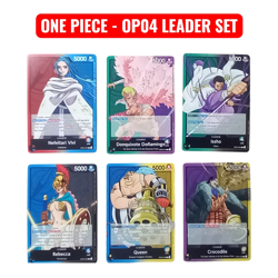 One Piece (TCG/CCG): Kingdoms of Intrigue Leader Set - OP04 6pc Set (L/NM/EN) - Image 1