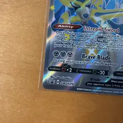 Zacian V (Shiny) SWSH292 SWSH: Sword & Shield Promo Cards Holo - Image 2