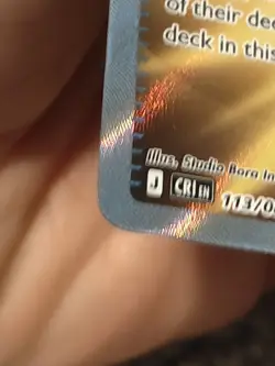 Special Red Card 113/086 Ultra Rare ME04: Chaos Rising NM 2026 - Image 3