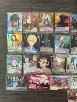 41 Cards Sword Art Online Lot Weiss Schwarz All FOIL CARDS! All SAO Cards SR - Image 2