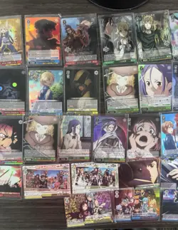 41 Cards Sword Art Online Lot Weiss Schwarz All FOIL CARDS! All SAO Cards SR - Image 3