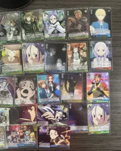 41 Cards Sword Art Online Lot Weiss Schwarz All FOIL CARDS! All SAO Cards SR - Image 4