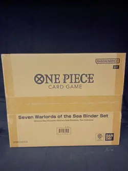 One Piece Card Game Seven Warlords of the Sea Binder Set English Bandai Sealed - Image 1