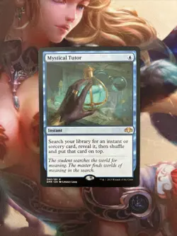 Mystical Tutor MTG Dominaria Remastered - Pack Fresh - Mint Condition - Image 1