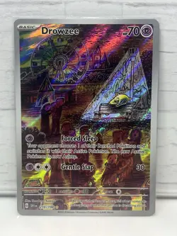 Pokemon TCG Scarlet/Violet Drowzee Base Set Holo Rare Card 210/198 MINT/NM - Image 1