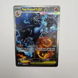 Pokemon Mega Charizard X EX SIR Phantasmal Flames 125/094 NM Pokemon Card TCG - Image 1