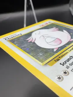 Pokemon TCG Chansey Holo Card Base Set 3/102 LP - Image 3