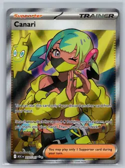 Canari 257/217 Ultra Rare Ascended Heroes Pokemon Card Near Mint - Image 1