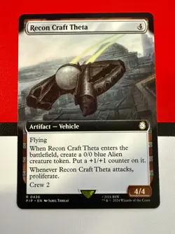 Magic the Gathering: Recon Craft Theta 141 R PIP NM R - Image 1