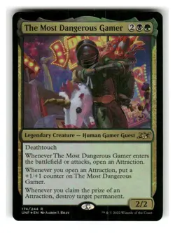 The Most Dangerous Gamer 174 Foil Near Mint Unfinity - Image 1