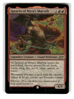 Ignacio of Myra's Marvels (Galaxy Foil) 398 Foil Near Mint Unfinity - Image 1