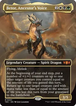 Betor, Ancestor's Voice, Custom Deck Commander MTG - Image 1