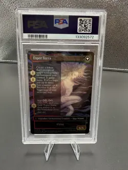 PSA 10 Terra, Magical Adept Borderless Foil Magic The Gathering - Image 2