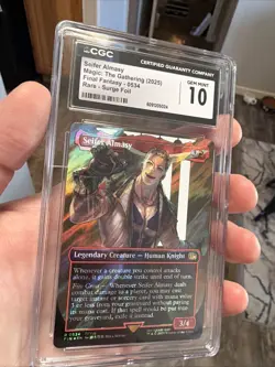 Mtg Final Fantasy Seifer Almasy Surge Foil Graded Gem Mint 10 CGC Low Pop FFVIII - Image 1
