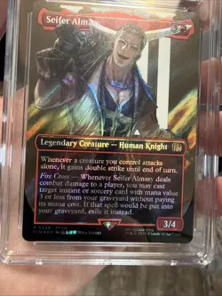 Mtg Final Fantasy Seifer Almasy Surge Foil Graded Gem Mint 10 CGC Low Pop FFVIII - Image 2