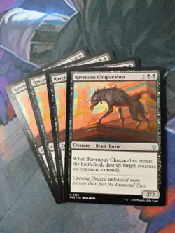 Ravenous Chupacabra x 4 | 7% Off 2+ | Karlov Manor | NM | MTG - Image 1