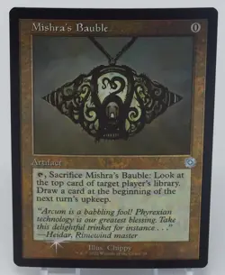 Magic The Gathering The Brothers' War Retro Frame Foil #34 Mishra's Bauble - Image 3