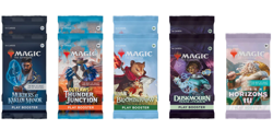 Magic The Gathering Celebration 9 Booster Pack Lot - Duskmourn Bloomburrow More! - Image 1