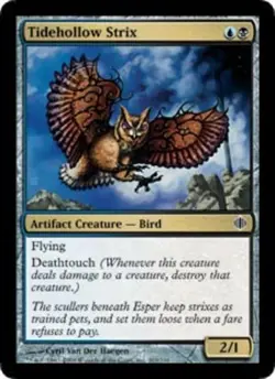 Tidehollow Strix Light Play, English Magic the Gathering MTG Shards of Alara - Image 1