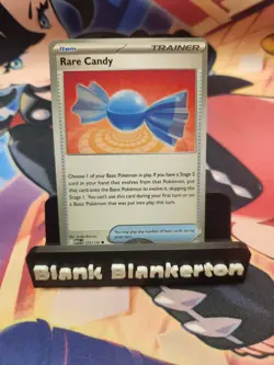 Pokemon TCG Rare Candy 125/132 ME01 Mega Evolution Uncommon Trainer - Image 1