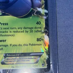 Pokemon Heracross EX XY Furious Fists 4/111 Ultra Rare Holo 170 HP English TCG - Image 3