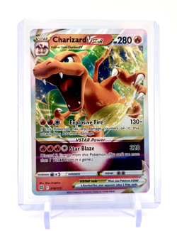 Pokemon Charizard Vstar Ultra Rare Pokemon Sword & Shield Brill Stars 18/172 NM - Image 1