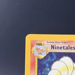 Pokemon Ninetales (Unlimited) Base 12/102 LP Holofoil - Image 2
