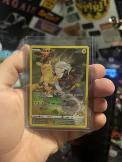 Pikachu Lost Origin TG05/TG30 Swsh11: Trainer Gallery Full Art Holo Rare Pokemon - Image 1
