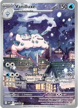 Pokemon TCG Vanilluxe - 113/086 - SV: White Flare (WHT) NM - Image 1