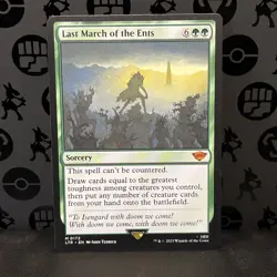 MTG: LOTR Tales of Middle Earth- Last March of the Ents (Regular) M0172 NM - Image 1