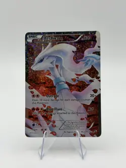 Pokemon Reshiram RC22/RC25 Legendary Treasures Full Art Holo Ultra Rare 130 - Image 1