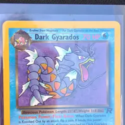 Pokemon Dark Gyarados 25/82 Team Rocket Rare Regular WOTC 2000 EN 70HP TCG - Image 2