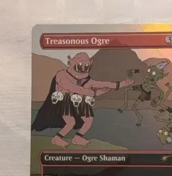 Treasonous Ogre (Rainbow Foil) Secret Lair Drop Foil - Image 5