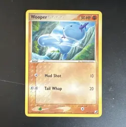 LP Nintendo Pokemon TCG Wooper 79/115 Unseen Forces Common Classic Vintage - Image 1