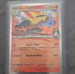 The Pokemon Company Ethan's Typhlosion 034/182 Prerelease Holo EN 170HP - Image 1