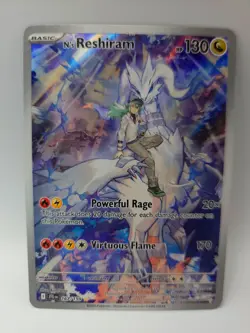 The Pokemon Company N's Reshiram 167/159 IR Holo Full Art ENG 130HP - Image 1