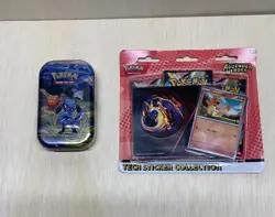 Pokemon Ascended Heroes Tech Sticker Collection Charmander & Mini Tin Bundle - Image 1