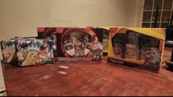 Pokemon TCG Sealed Premium Collection Tin Lot of 6 Scarlet And Violet - Image 1