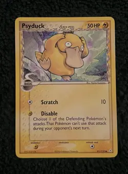 Psyduck (Delta Species) 81/110 Holon Phantoms LP Pokemon - Image 1