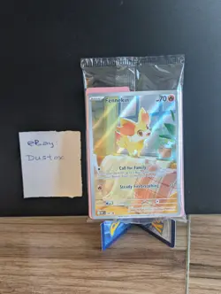 Fennekin Pokemon Chaos Rising #080 Black Star Promo Sealed Illustration Rare - Image 1