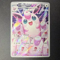 Pokemon TCG Wigglytuff 105/094 Phantasmal Flames IR Full Art Holo ENG - Image 1