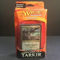 Magic the Gathering - RELENTLESS RUSH Intro Pack Kolaghan Dragons of Tarkir DTK - Image 1