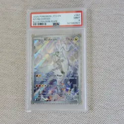 PSA 9 N's Reshiram #167 Journey Together Illustration Rare Holo EN 2025 - Image 1