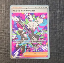 Roxie's Performance 121/086 Cosmic Eclipse Ultra Rare Full Art Holo Eng - Image 1